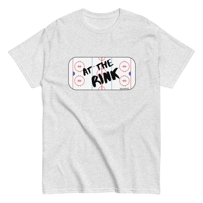 at the rink apparel logo men's classic tee