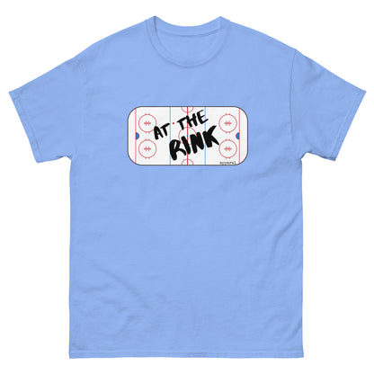 at the rink apparel logo men's classic tee