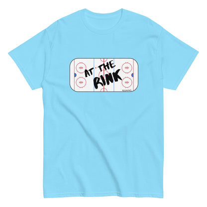 at the rink apparel logo men's classic tee