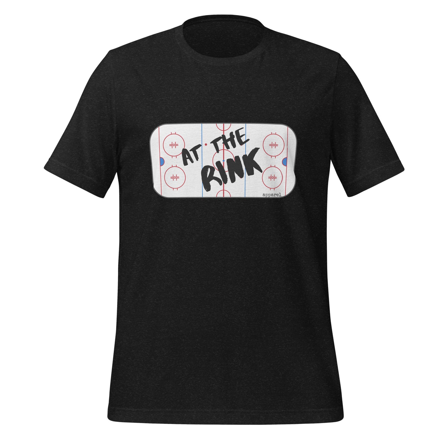 at the rink Unisex t-shirt